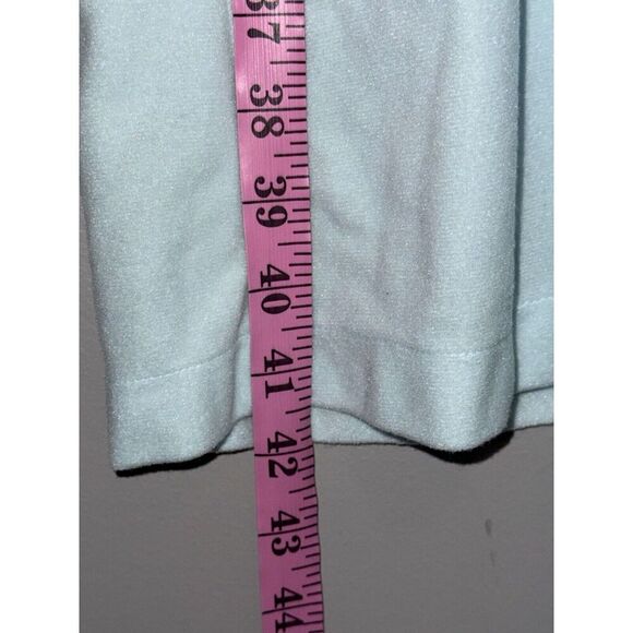 Vtg Barbizon Flannel Nightgown Robe House Coat Zip Cottage Prairie Blue Large - Picture 14 of 14